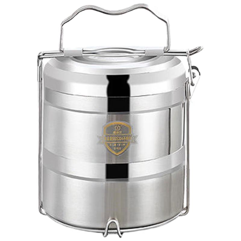 Jinyun 304 Stainless Steel Multi-layer Insulated Lunch Tote