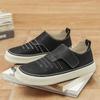 One-pedal men's shoes 2025 new spring casual leather shoes men's board shoes soft-soled sports work lazy shoes casual