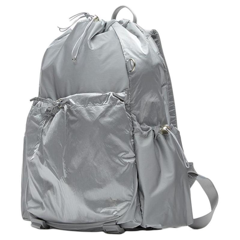 New Balance Nylon Backpack Unisex Silver New Balance NBGCEF70491