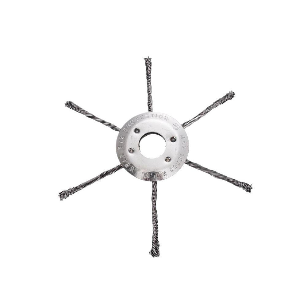 Steel Wire Trimmer Head for Gas Weed Eater 7/8/9 Inch Heavy-Duty Brush Cutter Replacement For Stihl FS55, Husqvarna 128LD