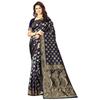 Shasmi Sarees Women' Art Silk Kanchipuram Saree (San Pari N )