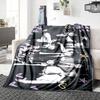 1Pc Forever Family Bond Blanket Soft Throw Blanket For Home Bedroom Bed Sofa Travel Office Solid Christmas Blanket
