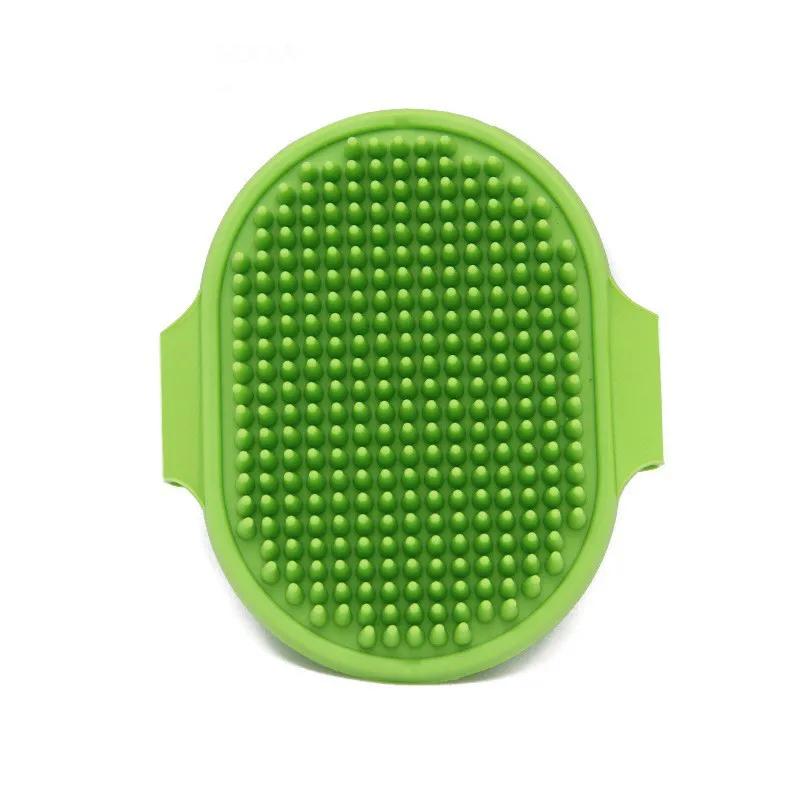 Dog Bath Comb Silicone SPA Pet Combs Shampoo Massage Brush Shower Hair Removal For Cleaning the Animals Bodies FMT2066