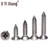 M4 304 Stainless Steel Countersunk Flat Head Self-Tapping Wood Screws