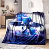New Arrived Colorful Unicorn Flannel Blanket Gifts for Kids Moon Little Unicorn Print Soft Cozy Lightweight Plush Throw Blanket