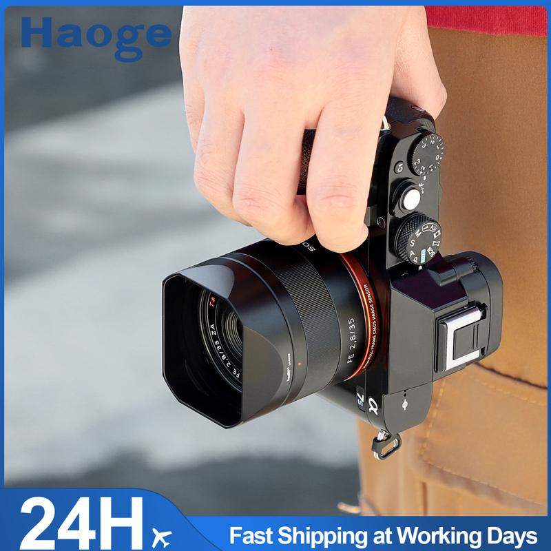 

Haoge Metal Bayonet Lens Hood for Sony Sonnar T* FE 55mm F1.8 ZA ,FE 35MM F2.8 ZA Carl Zeiss SEL55F18Z SEL35F28Z