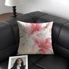 Lily Luxury Cushion Cover Natural Linen Organic Fabric Double-Sided Printing Sofa Home Decor Gift Pillow Case