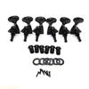 A1A2 6Pieces Metal Guitar Tuning Machines Suitable for Professional Musicians Seeking Superior Sound and Robust Construction