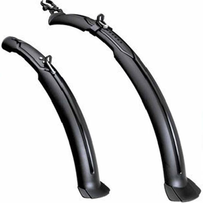 2Pcs Bike Mudguard Set Mountain Bike Lengthen 26 27 Inch Fender Bike Parts onesize