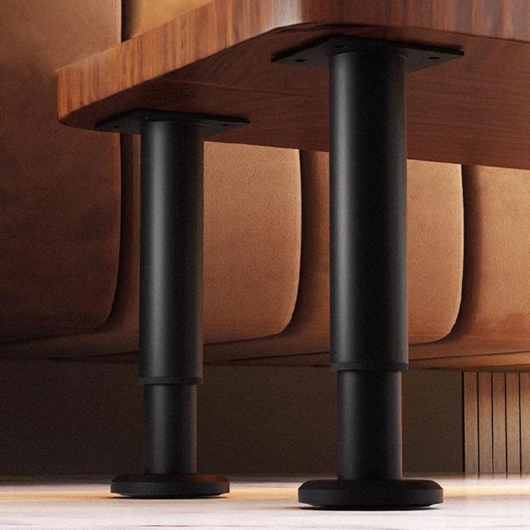 Metal Round Support Foot 25-26cm Adjustable Furniture Leg Kitchen Cabinet Legs for Cabinet Sofa Cupboard Furniture