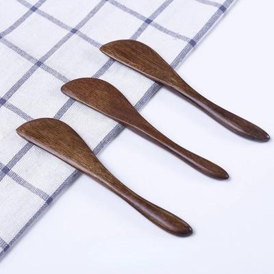 1/3 Pcs Marmalade Wooden Knife Japan Butter Spatula Dinner Knives Thick Handle Knife Style Cheese Cutter Kitchen Accessories