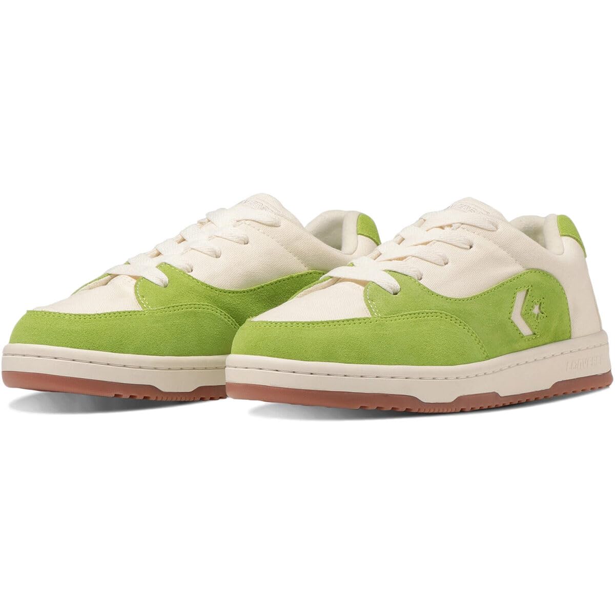 Converse SK OX Winter Size cm Two-Tone Sneakers, White/Chartreuse, 24.5