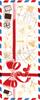 Kenema Japanese Goods Chusen Tenugui Air Mail 36 X 90cm "Event"