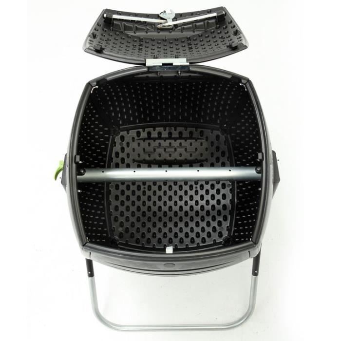 Composteur - Lifetime - 189.3L - Polyéthylène Haute Densité Et Acier Galvanisé