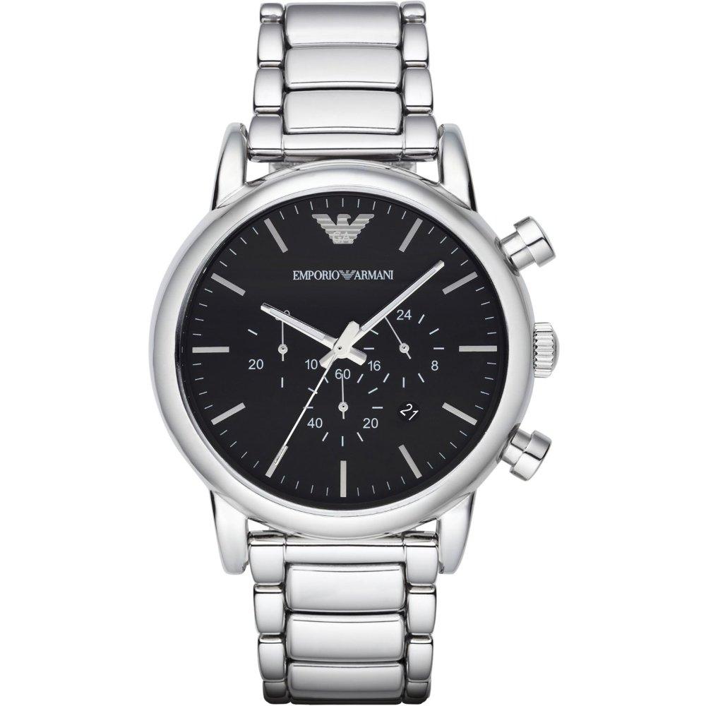 Emporio Armani AR1894 Silver Chronograph Men's Watch