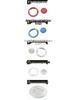 Compatible with 21 Models: One-Key Start Button Stickers & Sequins for Car Accessories