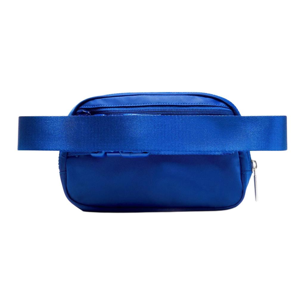 Lululemon Everywhere 1L Zipper Closure Nylon Waist Bag Women Bags Blue LU9AX2S-RVSD