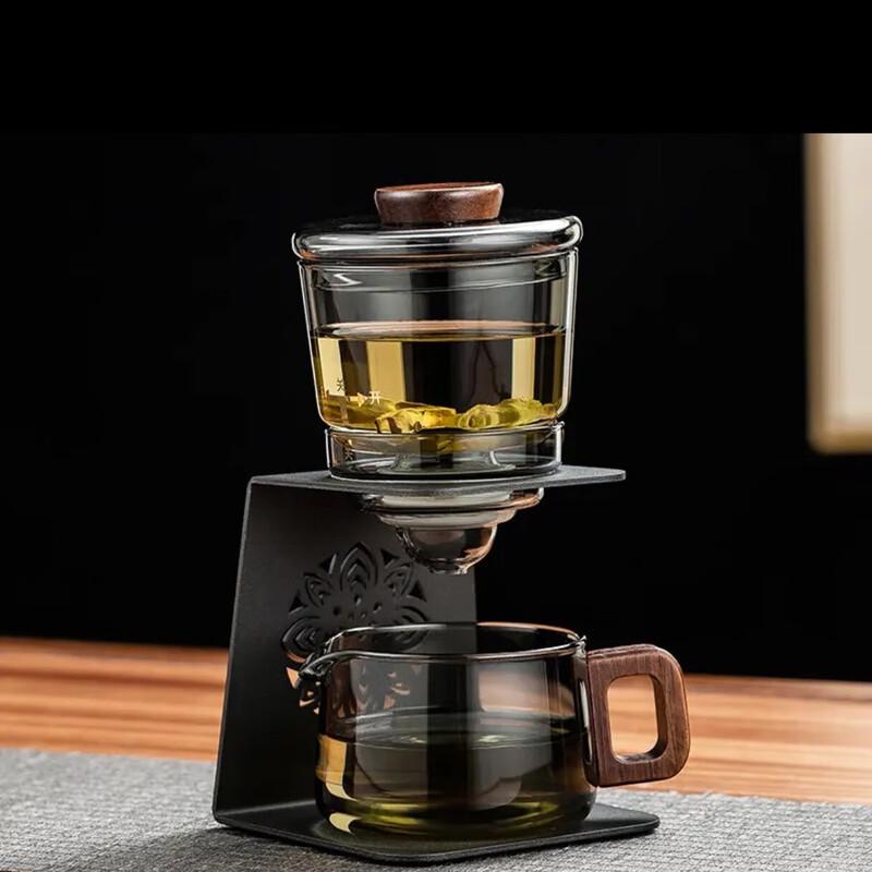 Автоматический стеклянный чайный сервиз Shangqi с мельницей