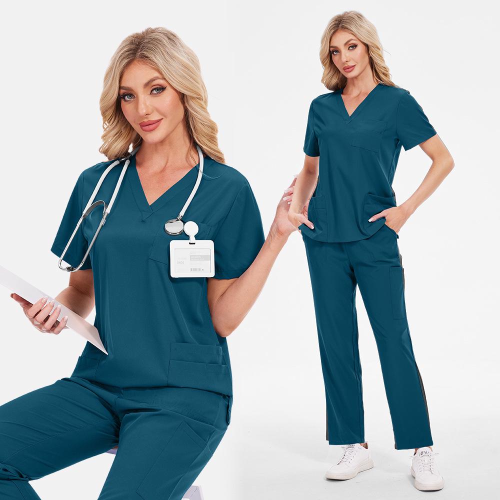 Veterinarian Workwear Set: Operating Room Gown for Nurses and Dental/Oral Surgery Procedures.