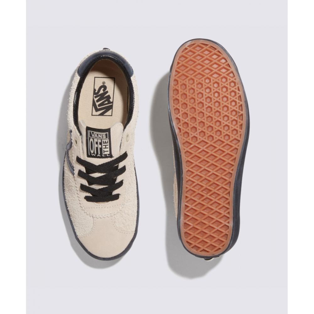 Vans Sports Low    Black To The Floor  Creme Brulee Vn000d09chw1