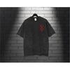 Vintage Washed Anime Print Men’s Harajuku T-Shirt