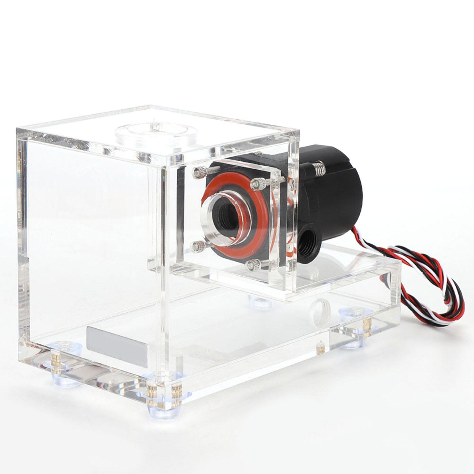 

Полностью прозрачный интегрированный 600 мл ПК охлаждающий водяной насос акриловый бак для охлаждения воды 600LH