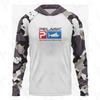 PELAGIC Langarm-Fischer-Hoodie UV-Schutz Atmungsaktiv Schnelltrocknend Bekleidung Herren