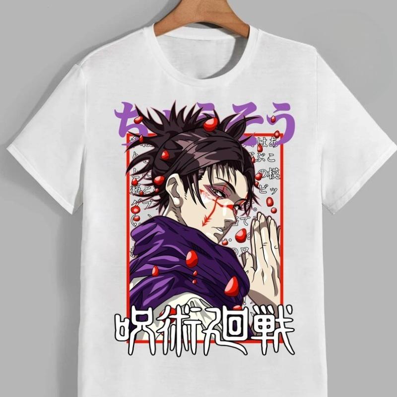 

Jujutsu Kaisen Anime Gojo Satoru Printed Tshirt Unisexs and Womens Tshirt Unisexs Top Sports Tshirt 2026 Summer New Tee 4XL