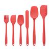 Silicone Spatula Set Food Grade Nonstick Heat Resistant Spatula Rotary Knife for Cooking Baking Stirring Baking Tools
