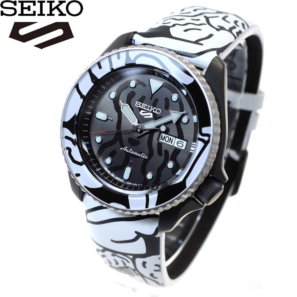 Seiko 5 Sports x Auto Moai Kollaboration Limitierte Edition Automatische Mechanische Uhr SBSA123 Herren