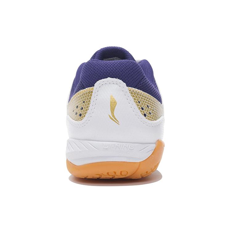 New LiNing Kirin TD Cushioned Anti-Slip And Wear-Resistant Lightweight Low-Top Training Shoes Women's White Gold APTR002-2