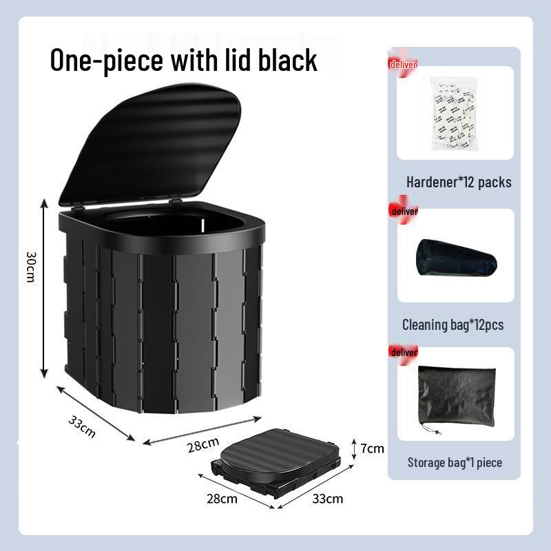 Portable Folding Car Toilet Tent for Camping, Road Trips & Emergencies