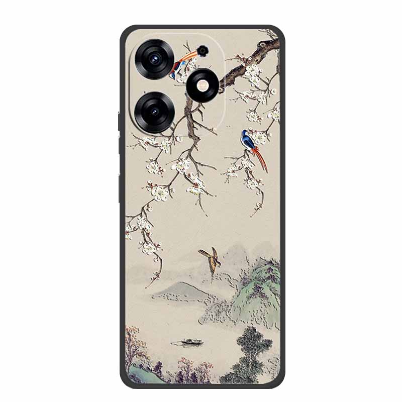 3D Emboss Case For Realme C61 Phone Case Relief Flowers Shockproof Silicone Soft Coque For Realme C61 Back Cover Case RealmeC61