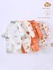 Newborn Cotton Baby Romper With Antibacterial Fabric Long Sleeve For Spring Autumn Infa