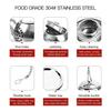 1pc Loose Leaf Tea Infuser Ball, Stainless Steel Tea Strainer Set With Chain And Drip Trays, Tea Filter For Mug, Cup And Pitcher