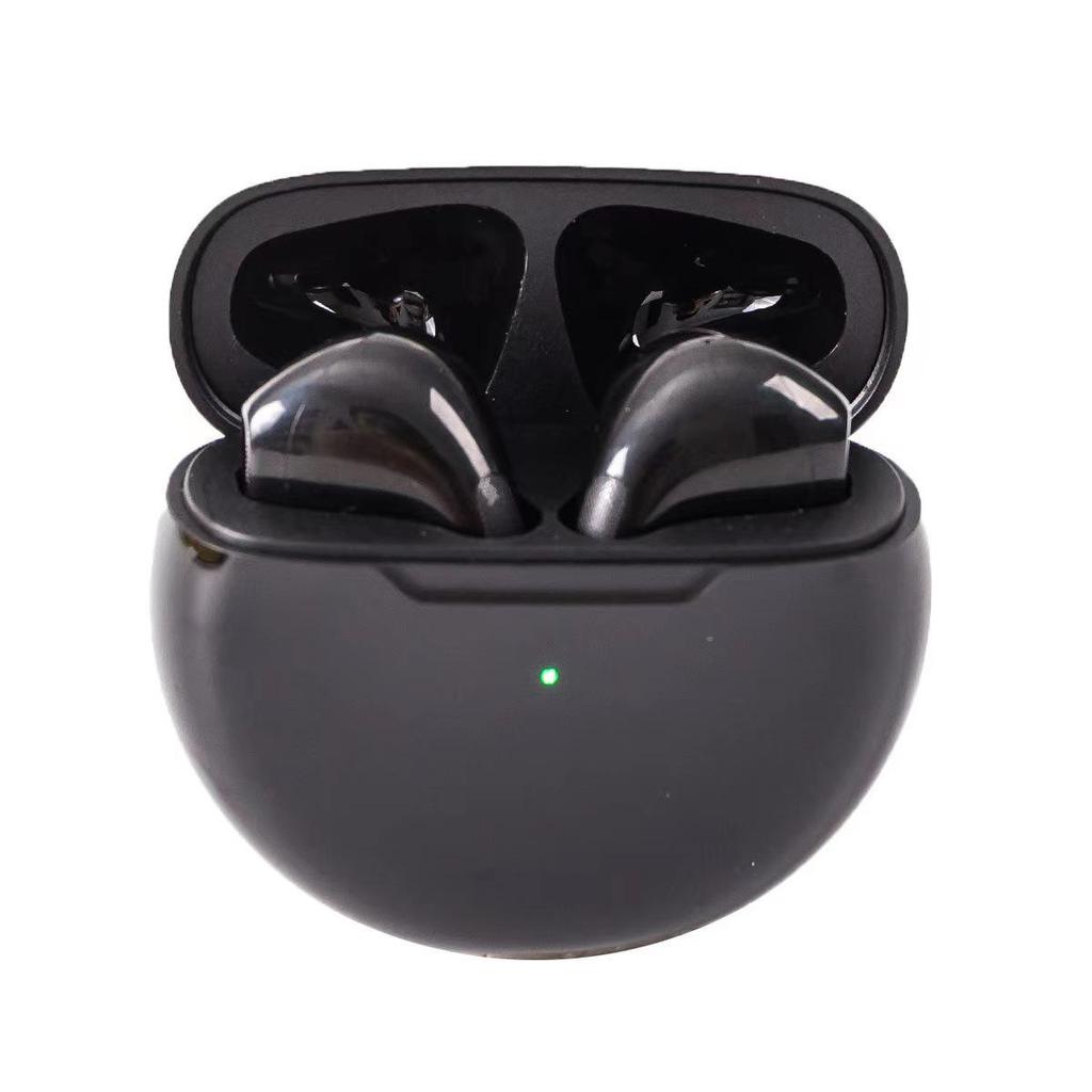 Pro6 6th Gen True Stereo Bluetooth TWS Earphones with Touch Control & Noise Reduction for Sports