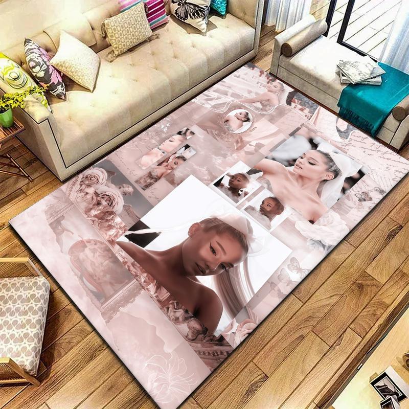 Ariana Grande Carpet Rug for Living Room Bedroom Home Sofa Decoration,Kids play Nonslip Floor Mat