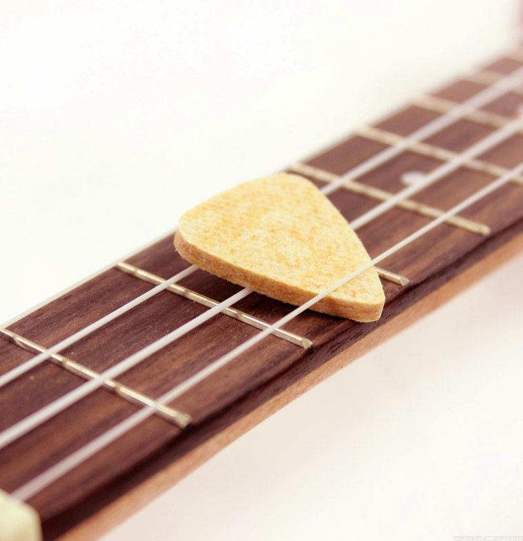 

Wool Ukulele and Guitar Picks - Special Collection, Large Set ABS