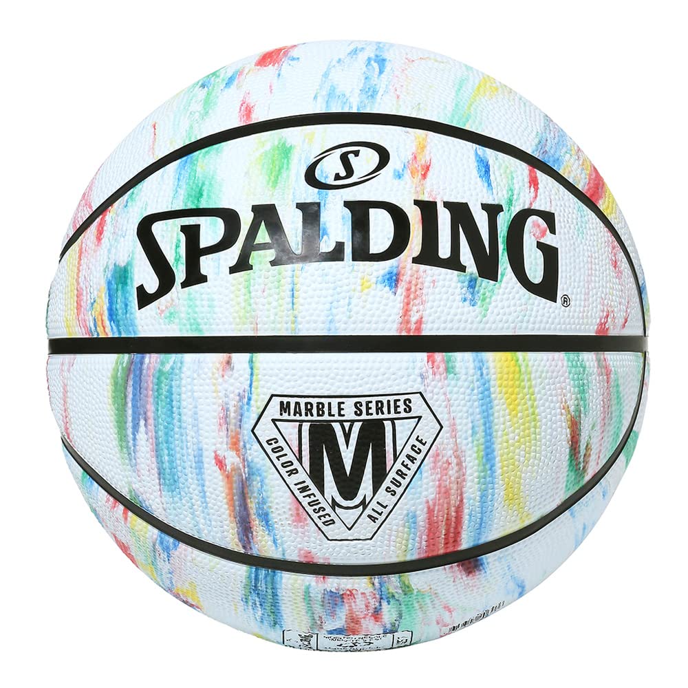 SPALDING Basketball Marble Rainbow Size 7 Ball 84-397Z