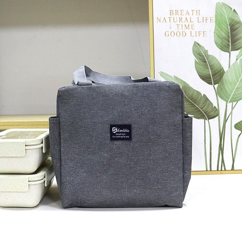 Portable Zipper Thermal Lunch Bags Insulated Freezer Bag Waterproof Large Capacity Cooler Lunch Box Outdoor Camping Picnic Bag