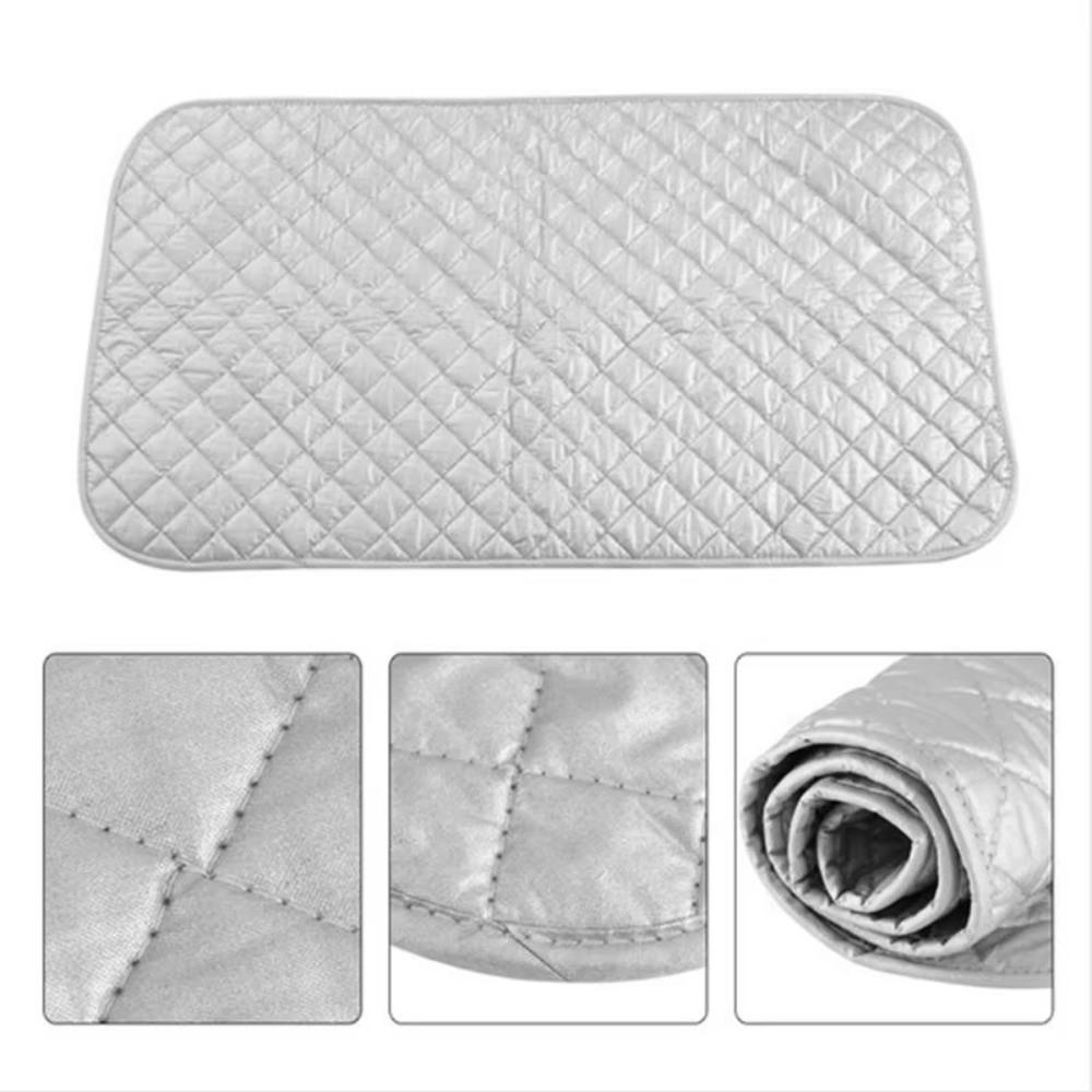 Thickened Laundry Ironing Mat Large Folding Ironing Board Blanket Tabletop Iron Pad  Travel