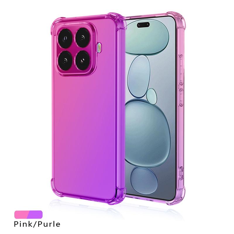 Gradient Airbag TPU Case for Xiaomi 15T Pro Mi 15T 5G Protective Shockproof Cover Fundas Coque Capa
