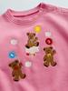 Girls’ Cotton Terry Hoodie - Cute Balloon Design, Spring 2026 Collection (In Stock)