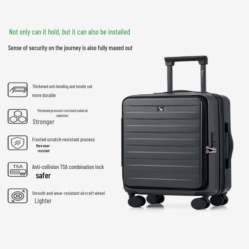 OIWAS PC Side-Opening Spinner Luggage