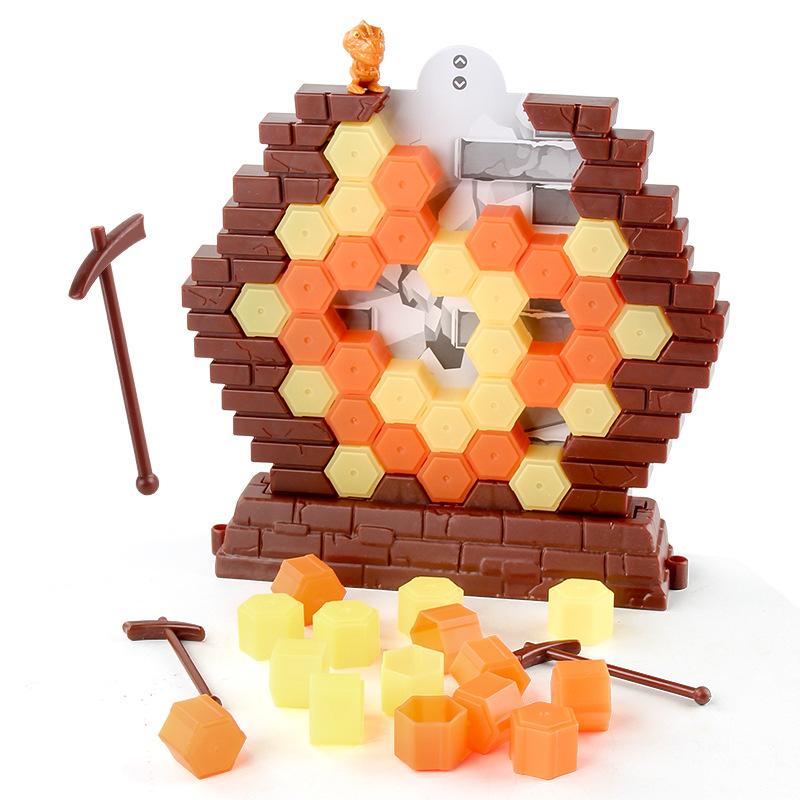 Children Knock Penguins Save Penguins Knock Ice Break Wall Save Dinosaurs Table Games Parent-Child Interactive Educational Toys