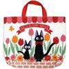 Lesson Bag/Tote Bag, Studio Ghibli "Kiki's Delivery Service" Jiji, Children's Jiji and the Tulip Fields Design, Girls' Kindergarten/Preschool