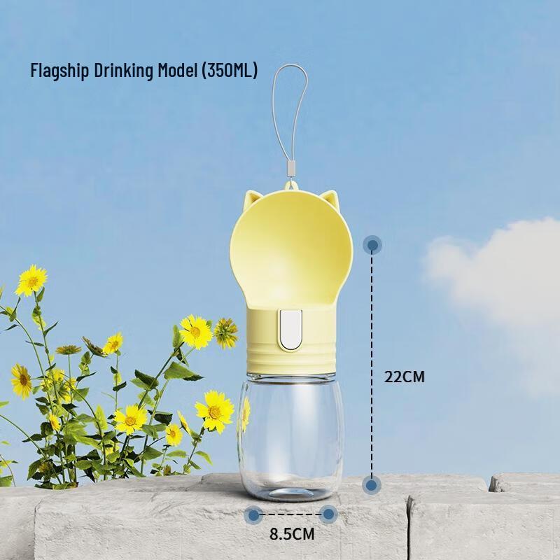 Portable Pet Water Bottle & Feeder