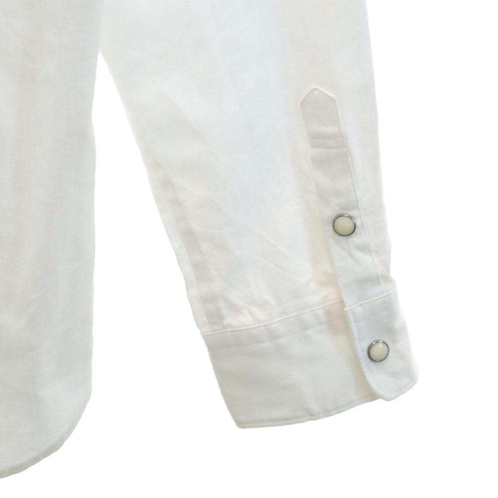 TOGA Made In Japan Long Sleeve Western Shirt 48 White Men's Used