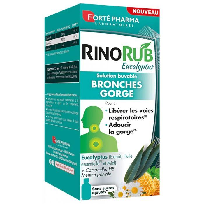 Forté Pharma RinoRub Eucalyptus Bronches Gorge 120 ML
