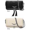 Newway Zadig&voltaire Borsa a Spalla a Catena da Donna in Morbida Pelle Trapuntata Moda Borsa a Tracolla Messaggero_SSDLV_Regalo Speciale
